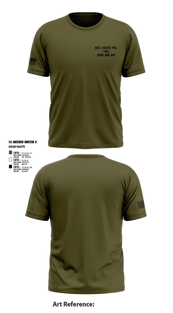 Short Sleeve Performance Shirt, HHC 1-504TH PIR, 1 BCT, 82ND ABN DIV, , Teamtime, Team time, sublimation, custom sports apparel, team uniforms, spirit wear, spiritwear, sports uniforms, custom shirts, team store, custom team store, fundraiser sports, apparel fundraiser