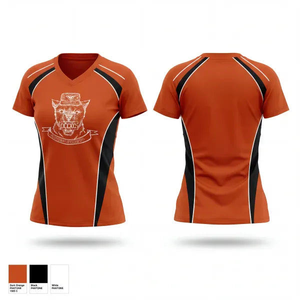 Womens Short Sleeve Vneck Shirt, SHOWSTOPPERS, Men's Basketball, Teamtime, Team time, sublimation, custom sports apparel, team uniforms, spirit wear, spiritwear, sports uniforms, custom shirts, team store, custom team store, fundraiser sports, apparel fundraiser