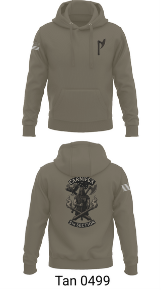Hoodie, 2-8 FA, C BTRY, , Teamtime, Team time, sublimation, custom sports apparel, team uniforms, spirit wear, spiritwear, sports uniforms, custom shirts, team store, custom team store, fundraiser sports, apparel fundraiser