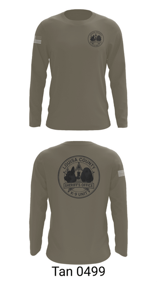 Long Sleeve Performance Shirt, Louisa County Sheriff’s Office, Police, Teamtime, Team time, sublimation, custom sports apparel, team uniforms, spirit wear, spiritwear, sports uniforms, custom shirts, team store, custom team store, fundraiser sports, apparel fundraiser