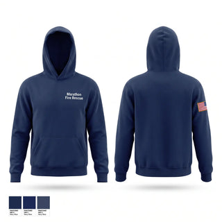 Hoodie, Marathon Fire Rescue, Fire Department, Teamtime, Team time, sublimation, custom sports apparel, team uniforms, spirit wear, spiritwear, sports uniforms, custom shirts, team store, custom team store, fundraiser sports, apparel fundraiser