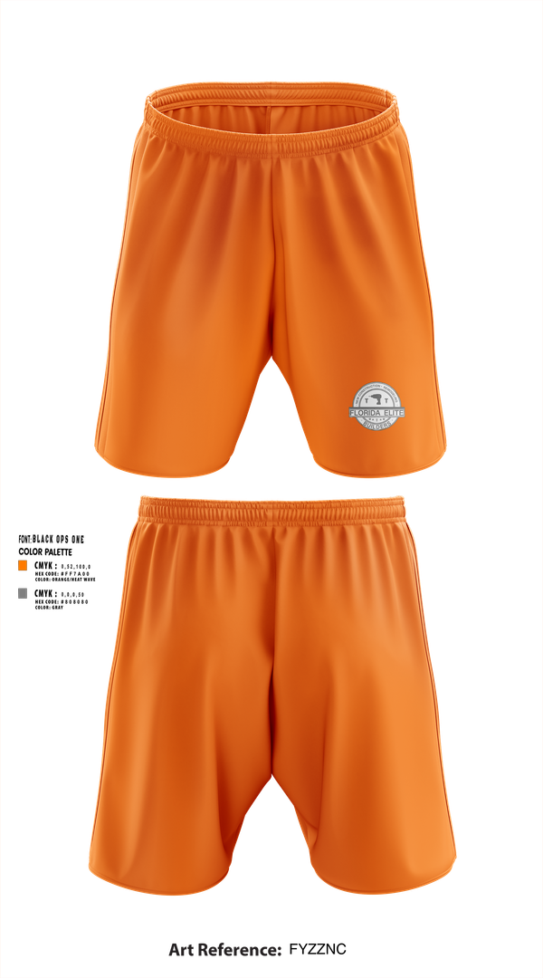 Athletic Shorts With Pockets, Florida Elite Builders, , Teamtime, Team time, sublimation, custom sports apparel, team uniforms, spirit wear, spiritwear, sports uniforms, custom shirts, team store, custom team store, fundraiser sports, apparel fundraiser