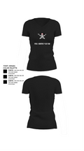 Fox 1-320th F-CO FAR 4533489 Women's Short Sleeve V-neck Shirt - 24