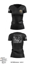 Vfa-147 11634489 Women's Short Sleeve V-neck Shirt - 3