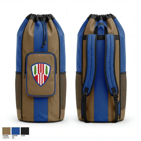 Gear Bag, 369th sustainment brigade, Army, Teamtime, Team time, sublimation, custom sports apparel, team uniforms, spirit wear, spiritwear, sports uniforms, custom shirts, team store, custom team store, fundraiser sports, apparel fundraiser