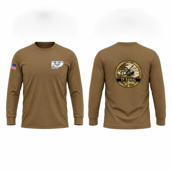 Long Sleeve Performance Shirt, TF Sabal, National Guard, Teamtime, Team time, sublimation, custom sports apparel, team uniforms, spirit wear, spiritwear, sports uniforms, custom shirts, team store, custom team store, fundraiser sports, apparel fundraiser