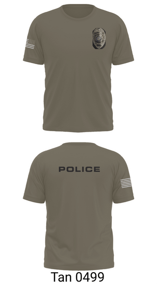 Short Sleeve Performance Shirt, Clinton County Sheriff's Office, Police, Teamtime, Team time, sublimation, custom sports apparel, team uniforms, spirit wear, spiritwear, sports uniforms, custom shirts, team store, custom team store, fundraiser sports, apparel fundraiser