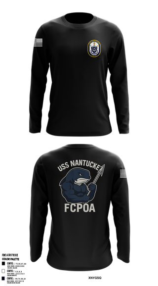 Long Sleeve Performance Shirt, USS NANTUCKET LCS 27, , Teamtime, Team time, sublimation, custom sports apparel, team uniforms, spirit wear, spiritwear, sports uniforms, custom shirts, team store, custom team store, fundraiser sports, apparel fundraiser