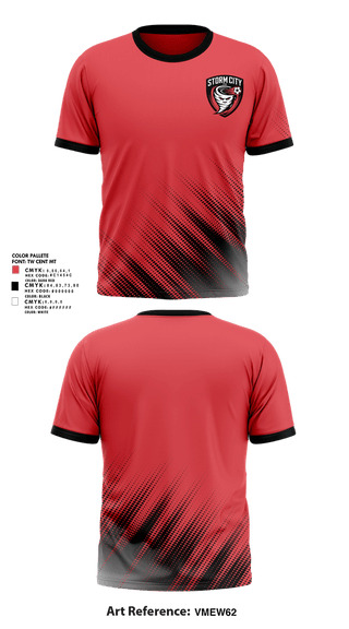 Short Sleeve Performance Shirt, Storm City Fc, Men's Soccer, Teamtime, Team time, sublimation, custom sports apparel, team uniforms, spirit wear, spiritwear, sports uniforms, custom shirts, team store, custom team store, fundraiser sports, apparel fundraiser