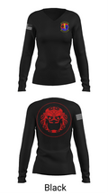 51 CES 20646474 Women's Long Sleeve V-neck Shirt - 23