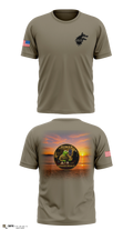 1-24 infantry battalion Old School Cotton Feel Shirt - 5