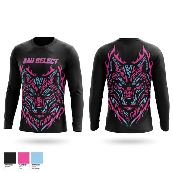 Long Sleeve Performance Shirt, BAU SELECT, Men's Basketball, Teamtime, Team time, sublimation, custom sports apparel, team uniforms, spirit wear, spiritwear, sports uniforms, custom shirts, team store, custom team store, fundraiser sports, apparel fundraiser