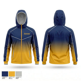 Windbreaker, Diamonds, Women's Basketball, Teamtime, Team time, sublimation, custom sports apparel, team uniforms, spirit wear, spiritwear, sports uniforms, custom shirts, team store, custom team store, fundraiser sports, apparel fundraiser