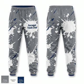 Sweatpants, Farragut Track Club, Track & Field, Teamtime, Team time, sublimation, custom sports apparel, team uniforms, spirit wear, spiritwear, sports uniforms, custom shirts, team store, custom team store, fundraiser sports, apparel fundraiser