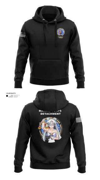 Hoodie, Fort Leonard Wood Basic Military Police Schoolhouse Instructors & Faculty, , Teamtime, Team time, sublimation, custom sports apparel, team uniforms, spirit wear, spiritwear, sports uniforms, custom shirts, team store, custom team store, fundraiser sports, apparel fundraiser