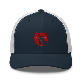 WeAllWeGot~Family First 22026589 Retro Trucker Hat | Yupoong 6606