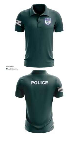 Short Sleeve Performance Polo, Andover Township Police Department, , Teamtime, Team time, sublimation, custom sports apparel, team uniforms, spirit wear, spiritwear, sports uniforms, custom shirts, team store, custom team store, fundraiser sports, apparel fundraiser