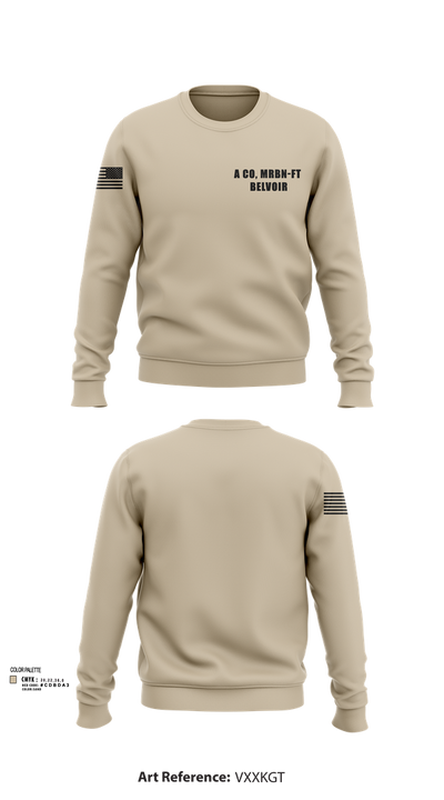 A CO, MRBN-FT BELVOIR 20432898 Crew Neck Sweatshirt - 102