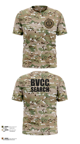 Old School Cotton Feel Shirt, BVCC Search Team, Police, Teamtime, Team time, sublimation, custom sports apparel, team uniforms, spirit wear, spiritwear, sports uniforms, custom shirts, team store, custom team store, fundraiser sports, apparel fundraiser