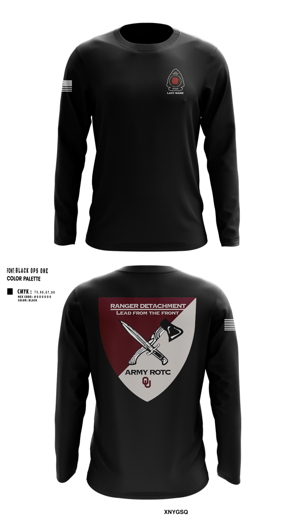 Long Sleeve Performance Shirt, FY 25-26 OU RC, Army, Teamtime, Team time, sublimation, custom sports apparel, team uniforms, spirit wear, spiritwear, sports uniforms, custom shirts, team store, custom team store, fundraiser sports, apparel fundraiser