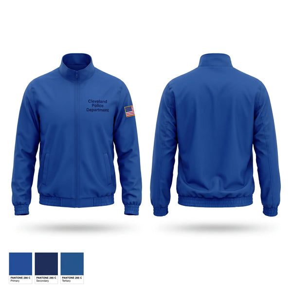 Windbreaker, Cleveland Police Department, Police, Teamtime, Team time, sublimation, custom sports apparel, team uniforms, spirit wear, spiritwear, sports uniforms, custom shirts, team store, custom team store, fundraiser sports, apparel fundraiser