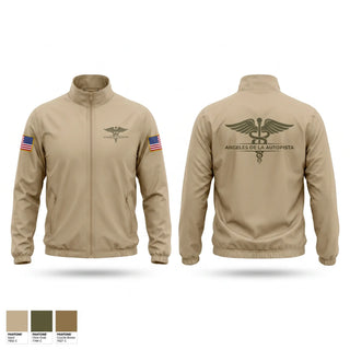 Windbreaker, ÁNGELES DE LA AUTOPISTA, EMS/EMT, Teamtime, Team time, sublimation, custom sports apparel, team uniforms, spirit wear, spiritwear, sports uniforms, custom shirts, team store, custom team store, fundraiser sports, apparel fundraiser