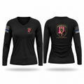 IDOC K-9 Women's Long Sleeve V-neck Shirt - 1