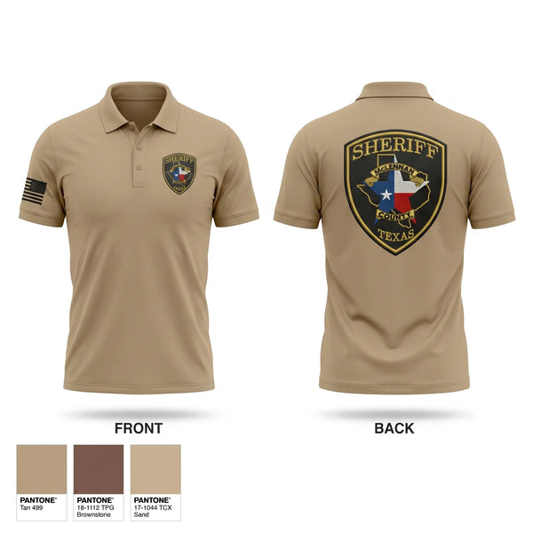 Short Sleeve Performance Polo, McLennan County Sheriff’s Office, Police, Teamtime, Team time, sublimation, custom sports apparel, team uniforms, spirit wear, spiritwear, sports uniforms, custom shirts, team store, custom team store, fundraiser sports, apparel fundraiser