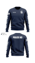 St George Police K9 5470782 Crew Neck Sweatshirt - 100