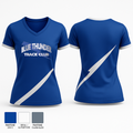 Blue Thunder 38805148 Women's Short Sleeve V-neck Shirt - 1