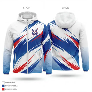 Windbreaker, Illinois Bobcats, Men's Basketball, Teamtime, Team time, sublimation, custom sports apparel, team uniforms, spirit wear, spiritwear, sports uniforms, custom shirts, team store, custom team store, fundraiser sports, apparel fundraiser