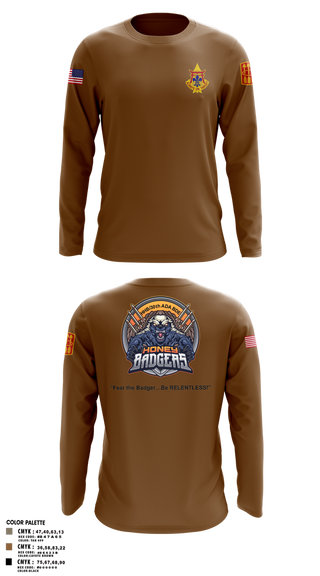 Long Sleeve Performance Shirt, HHB_30X, Army, Teamtime, Team time, sublimation, custom sports apparel, team uniforms, spirit wear, spiritwear, sports uniforms, custom shirts, team store, custom team store, fundraiser sports, apparel fundraiser
