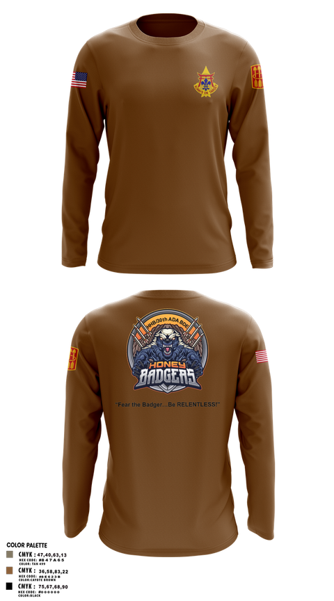 Long Sleeve Performance Shirt, HHB_30X, Army, Teamtime, Team time, sublimation, custom sports apparel, team uniforms, spirit wear, spiritwear, sports uniforms, custom shirts, team store, custom team store, fundraiser sports, apparel fundraiser
