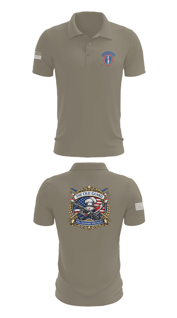 Short Sleeve Performance Polo, 529th 4-3 Battalion The Old Guard, Army, Teamtime, Team time, sublimation, custom sports apparel, team uniforms, spirit wear, spiritwear, sports uniforms, custom shirts, team store, custom team store, fundraiser sports, apparel fundraiser