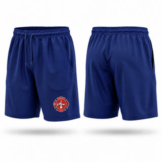 Athletic Shorts With Pockets, Oelwein Fire Department, Fire Department, Teamtime, Team time, sublimation, custom sports apparel, team uniforms, spirit wear, spiritwear, sports uniforms, custom shirts, team store, custom team store, fundraiser sports, apparel fundraiser