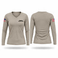 Webster Sheriff's Office Women's Long Sleeve V-neck Shirt - 1