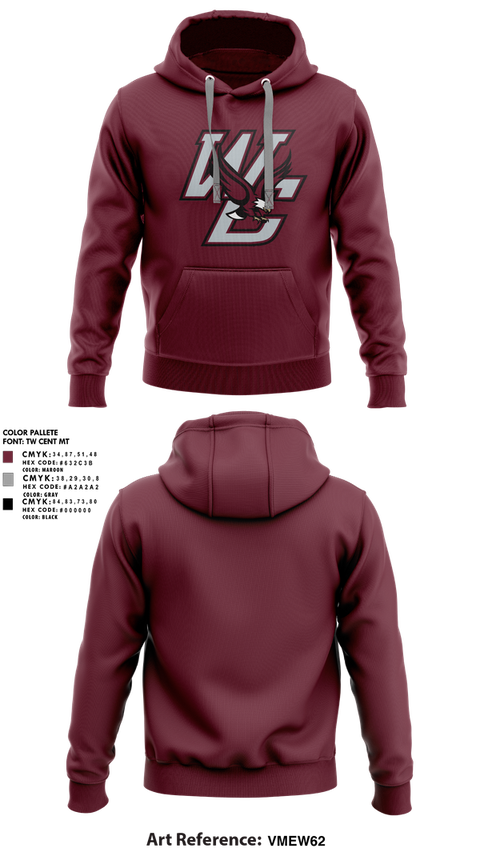 Hoodie, West Carroll, , Teamtime, Team time, sublimation, custom sports apparel, team uniforms, spirit wear, spiritwear, sports uniforms, custom shirts, team store, custom team store, fundraiser sports, apparel fundraiser