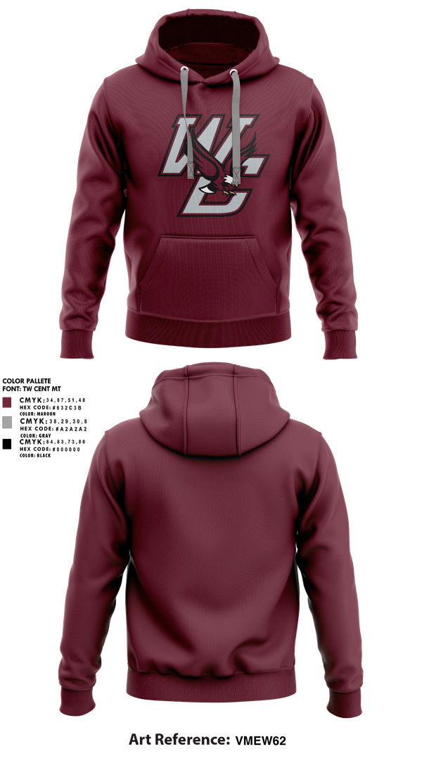 Hoodie, West Carroll, , Teamtime, Team time, sublimation, custom sports apparel, team uniforms, spirit wear, spiritwear, sports uniforms, custom shirts, team store, custom team store, fundraiser sports, apparel fundraiser