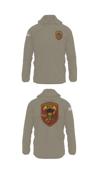 Windbreaker, 3D Force Recon REP, Marines, Teamtime, Team time, sublimation, custom sports apparel, team uniforms, spirit wear, spiritwear, sports uniforms, custom shirts, team store, custom team store, fundraiser sports, apparel fundraiser