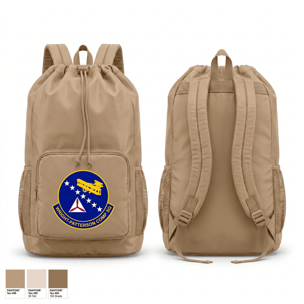 Gear Bag, Wright-Patterson Composite Squadron, Air Force, Teamtime, Team time, sublimation, custom sports apparel, team uniforms, spirit wear, spiritwear, sports uniforms, custom shirts, team store, custom team store, fundraiser sports, apparel fundraiser