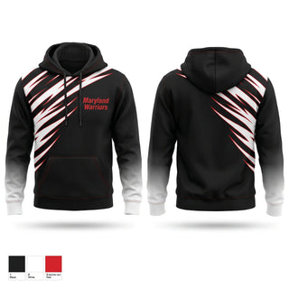Hoodie, Maryland Warriors, Track & Field, Teamtime, Team time, sublimation, custom sports apparel, team uniforms, spirit wear, spiritwear, sports uniforms, custom shirts, team store, custom team store, fundraiser sports, apparel fundraiser