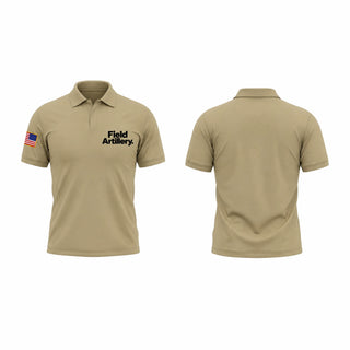Short Sleeve Performance Polo, Field Artillery., Army, Teamtime, Team time, sublimation, custom sports apparel, team uniforms, spirit wear, spiritwear, sports uniforms, custom shirts, team store, custom team store, fundraiser sports, apparel fundraiser