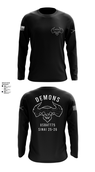 Long Sleeve Performance Shirt, D-co 1-173 1st PLT, , Teamtime, Team time, sublimation, custom sports apparel, team uniforms, spirit wear, spiritwear, sports uniforms, custom shirts, team store, custom team store, fundraiser sports, apparel fundraiser