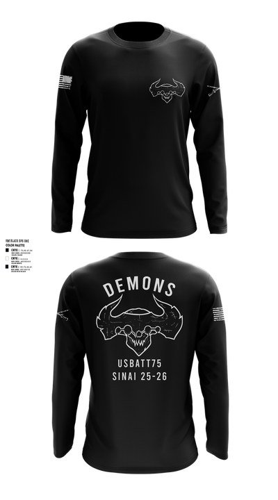 D-co 1-173 1st PLT 21707441 Long Sleeve Performance Shirt 112
