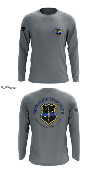 Operation Deep Blue 63620360 Long Sleeve Performance Shirt 2