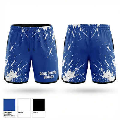 Cook County Vikings 20533117 Athletic Shorts With Pockets - 1