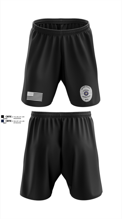 Beaver Valley Regional Police Department  Athletic Shorts With Pockets - 1