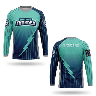 Long Sleeve Performance Shirt, Shore ThunderWicked Woman Welding, Softball, Teamtime, Team time, sublimation, custom sports apparel, team uniforms, spirit wear, spiritwear, sports uniforms, custom shirts, team store, custom team store, fundraiser sports, apparel fundraiser