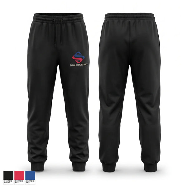 Sweatpants, Sahara Global Security, Police, Teamtime, Team time, sublimation, custom sports apparel, team uniforms, spirit wear, spiritwear, sports uniforms, custom shirts, team store, custom team store, fundraiser sports, apparel fundraiser