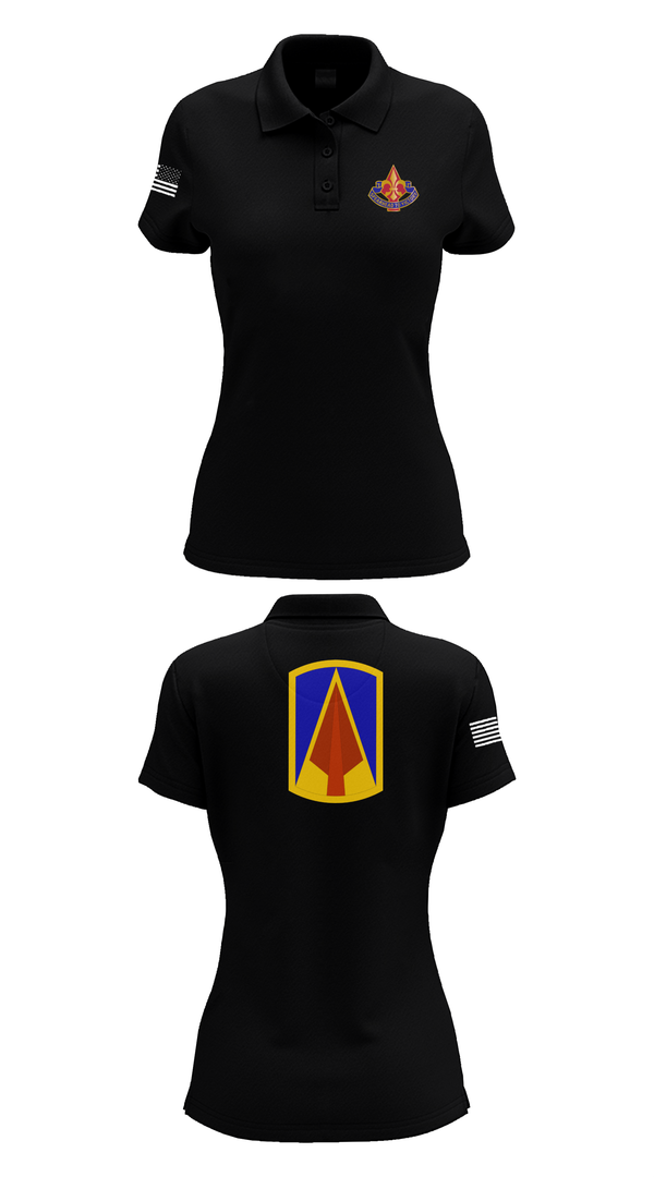 Womens Short Sleeve Performance Polo, 177th AR BDE, , Teamtime, Team time, sublimation, custom sports apparel, team uniforms, spirit wear, spiritwear, sports uniforms, custom shirts, team store, custom team store, fundraiser sports, apparel fundraiser